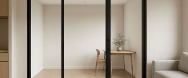 窄框更高級：鋁框門的美感比例與線條設計